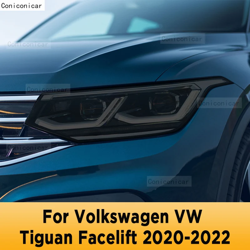 

Фары для Volkswagen VW Tiguan Facelift 2021 из ТПУ, защитная пленка против царапин, аксессуары для ремонта фар