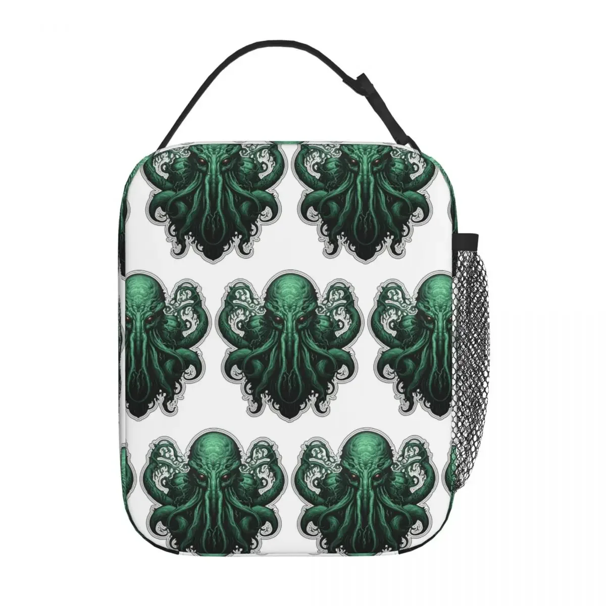 Cool H.P. Lovecraft The Call Of Cthulhu Insulated Lunch Bag for Women Kids Leakproof Food Boxes Thermal Lunch Box Tote
