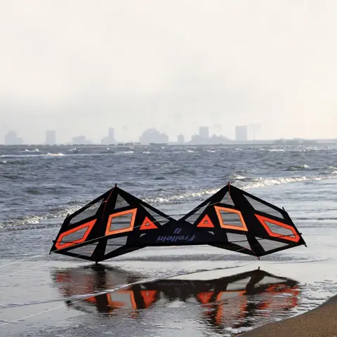 9KM Freilein 4 라인 스턴트 연 2.4m 초보자 곡예 해변 스포츠 연 성인용 연 kitesurfing 연
