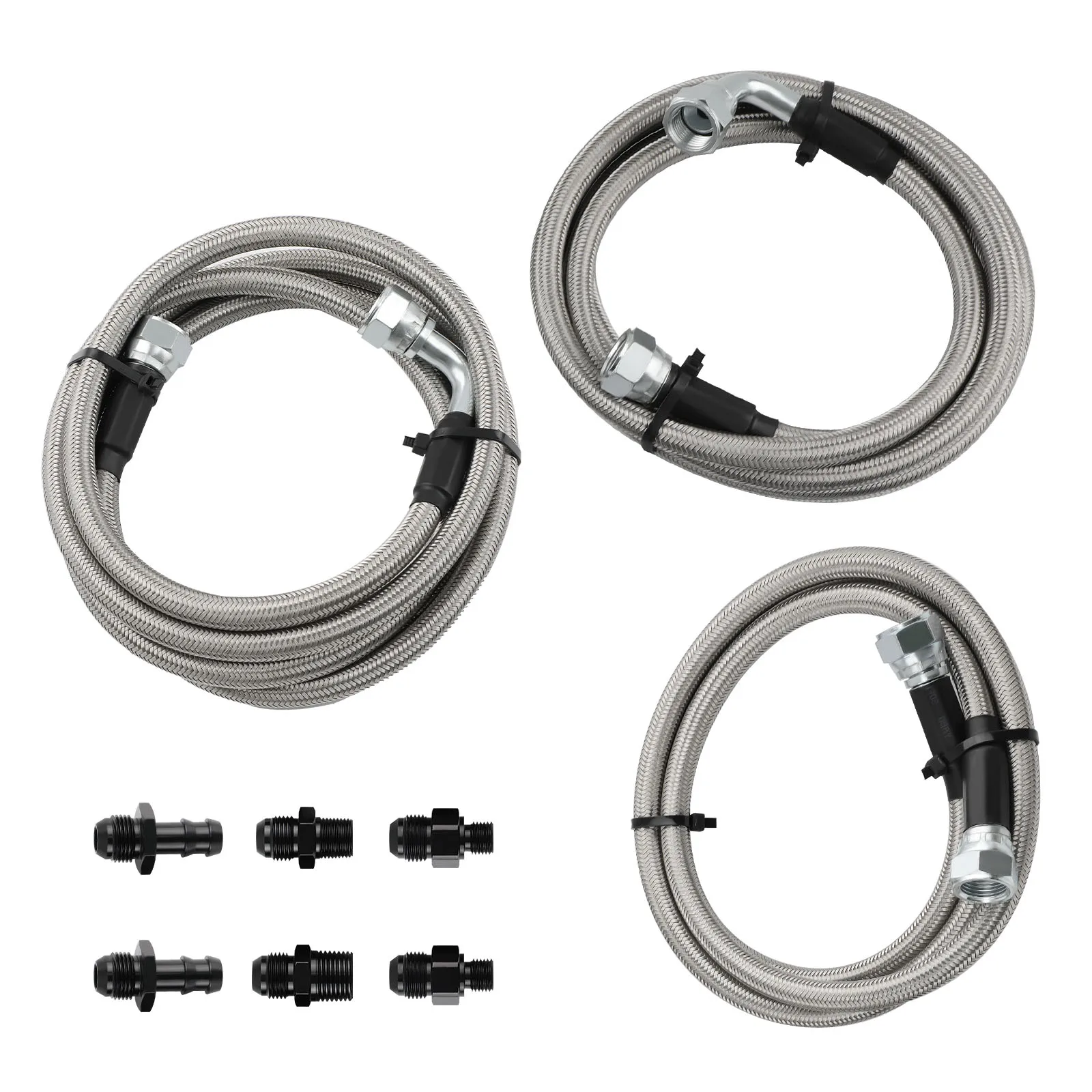 

Комплект шлангов для охлаждения трансмиссии, усиленные шланги, подходят для Dodge Ram 47RE 1996-2002 годов выпуска