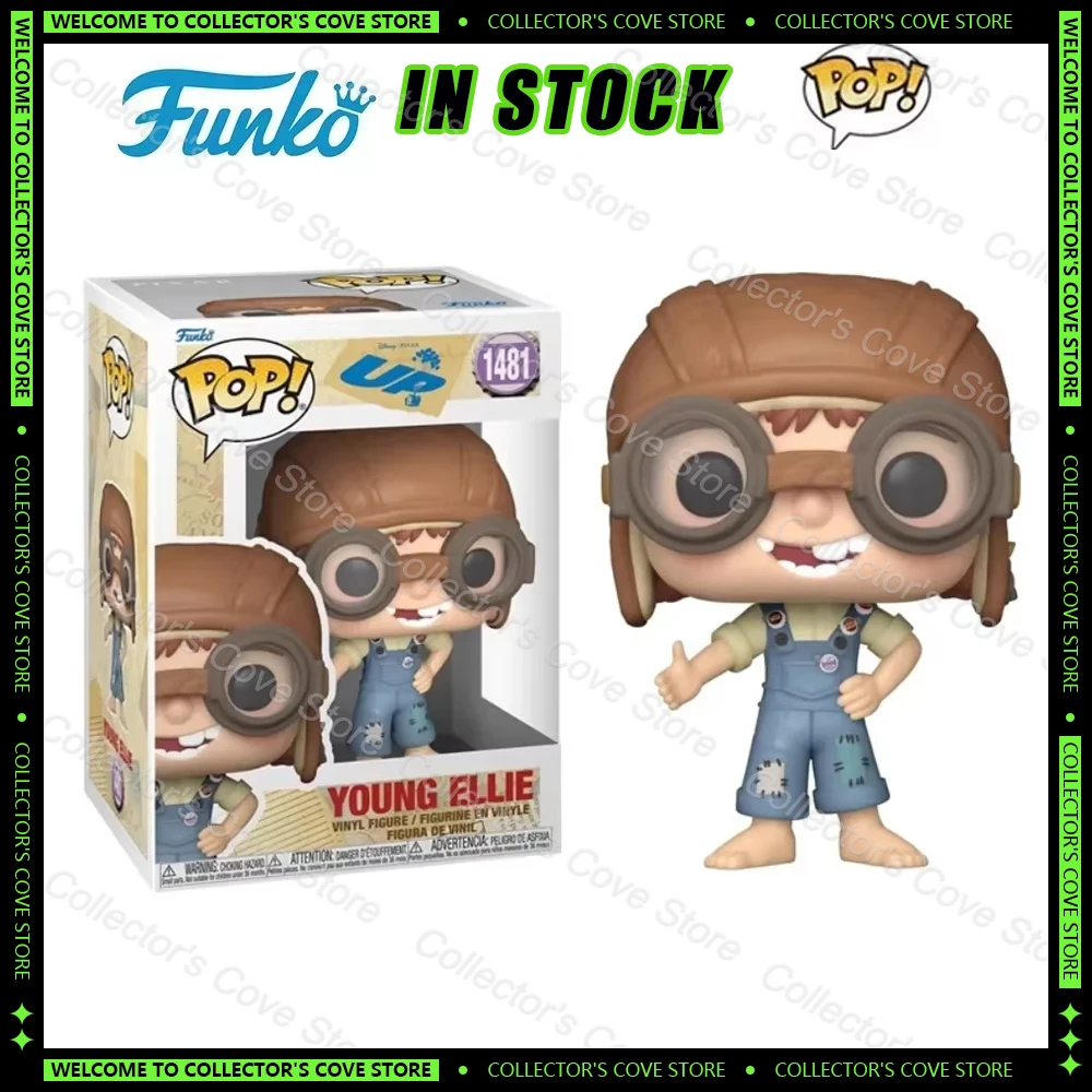 Funko المنبثقة أنيمي الشكل إيلي الشكل قصب فريدريكسون GK تمثال راسل عمل أرقام نموذج دمية حلية لعبة للأطفال