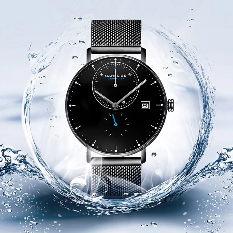 العلامة التجارية الفاخرة بسيطة موضة ساعة رياضية الصلب رجل ساعة كرونوغراف ساعات كوارتز للرجال ساعة اليد ساعة Relogi Masculino