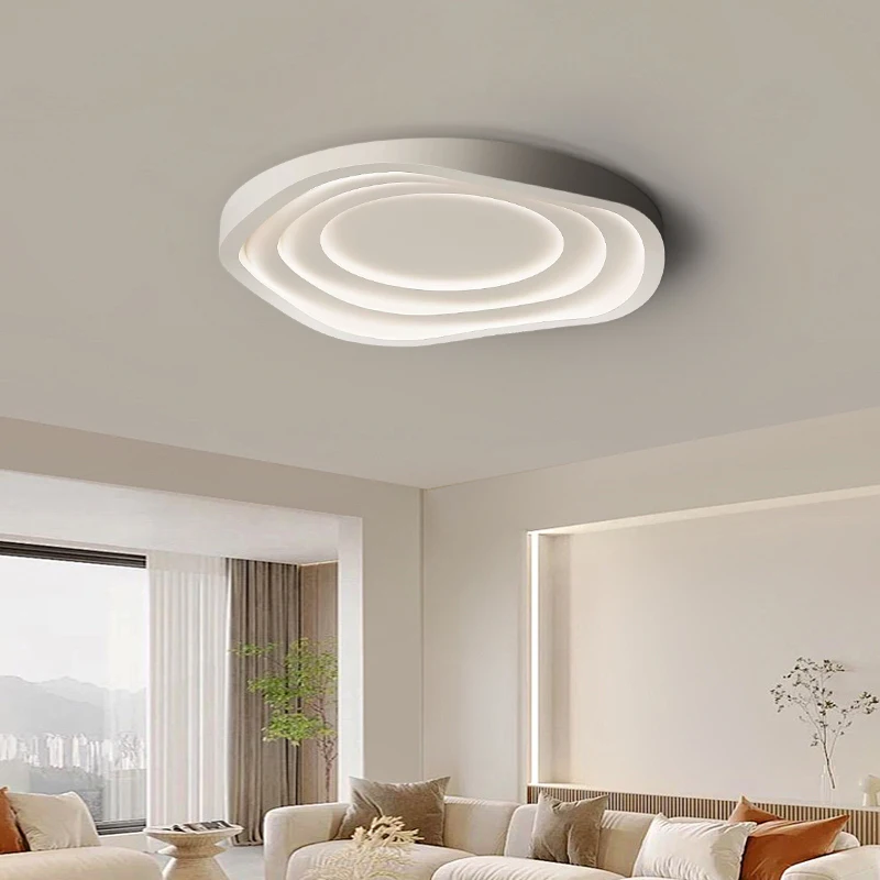 Living Room Water Ripple Ceiling Lights Modern Minimalist Creative Rotunda Main Lamp Full Spectrum Eye Protection Advanced Lamp