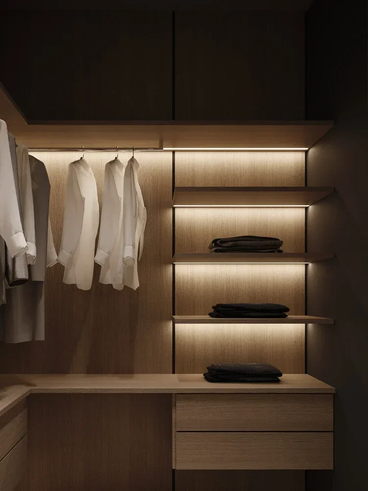 Profilé en aluminium LED, 2 à 30 pièces/paquet, 0.5 m/pièce en forme de U/V, adapté aux matériaux de décoration de canal de boîtier de bande lumineuse LED de 8 à 12mm