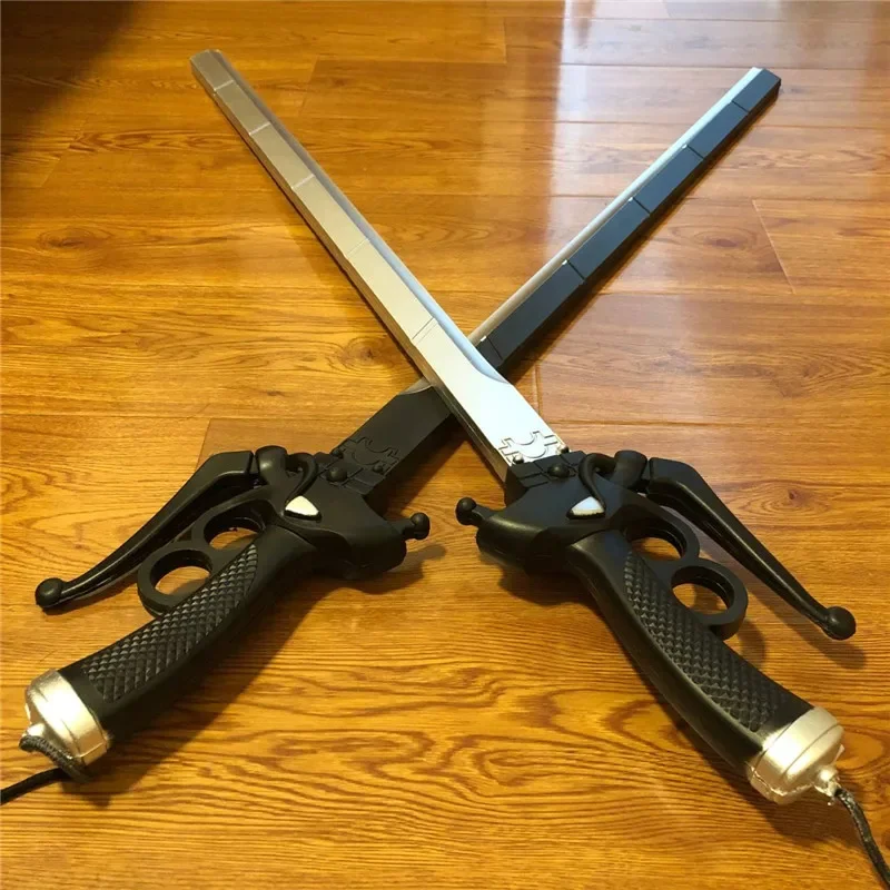 Anime  Eren Jaeger / Rivaille OR Props Sword Cosplay Weapon Supply Halloween Decorative Unsharpened Swords