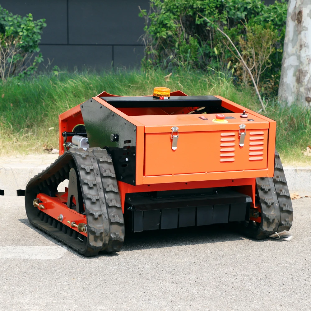 جزازة العشب عالية الأداء تعمل بالتحكم عن بعد بالبنزين - نظام انعطاف صفر + جميع التضاريس، شحن مجاني، مثالية للمنزل والمزرعة