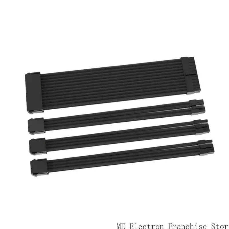 طقم امتداد كبلات مزود الطاقة T5EA PC ، 30 سم ATX24PIN PCIE 8PIN CPU 4+4PIN