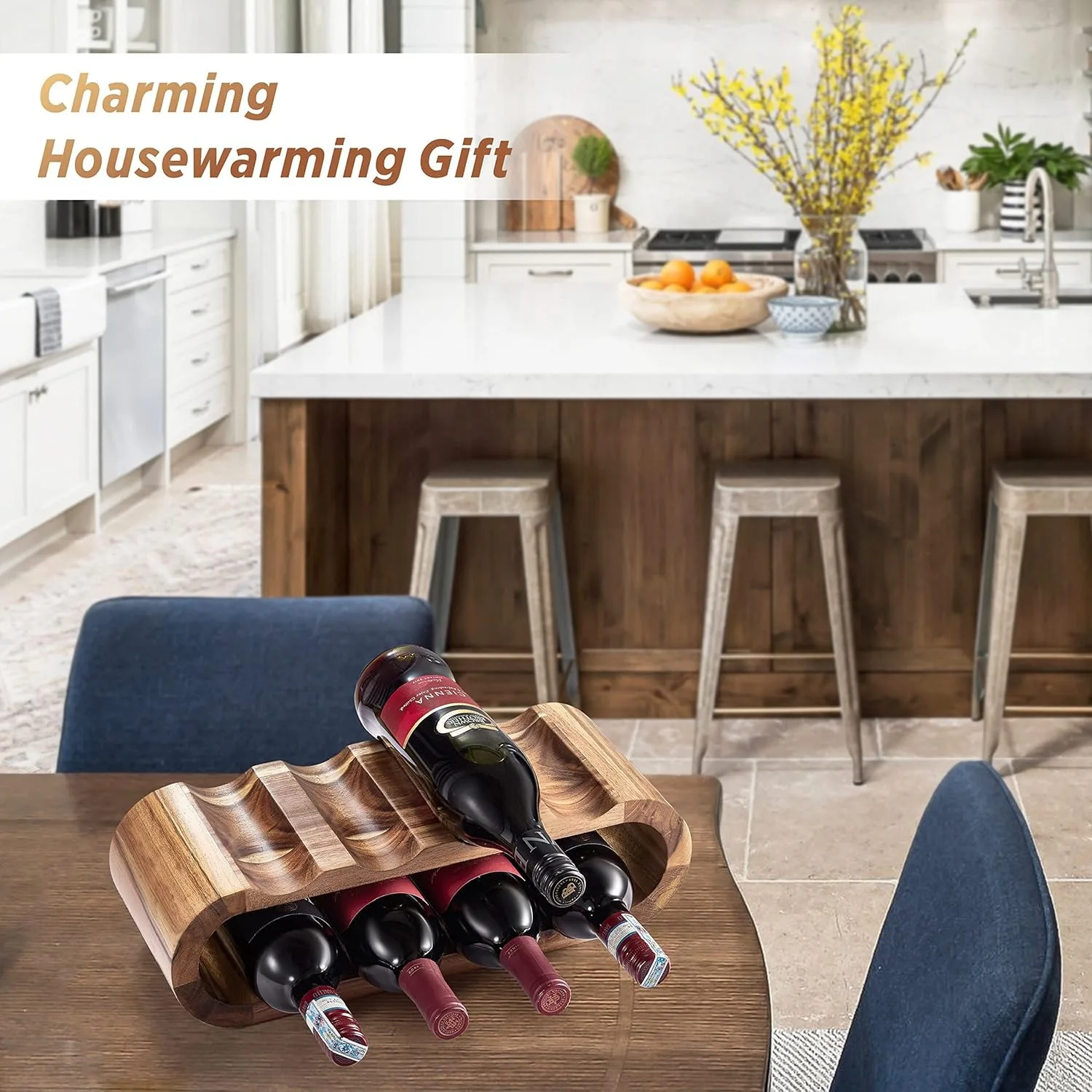 قبو تخزين زجاجة ماء منظم النبيذ حامل حامل لشريط حفلة المنزل كونترتوب خزانة إدراج رف النبيذ الخشبي النبيذ