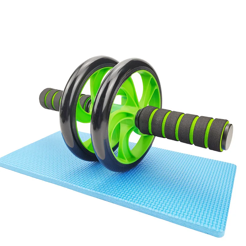 Rueda Abdominal de 16 Pulgadas para Gimnasio en Casa, Equipo de Fitness para Desarrollo Corporal, Rueda Abdominal de Alta Elasticidad con Cuerda de Tracción y Bandas de Resistencia