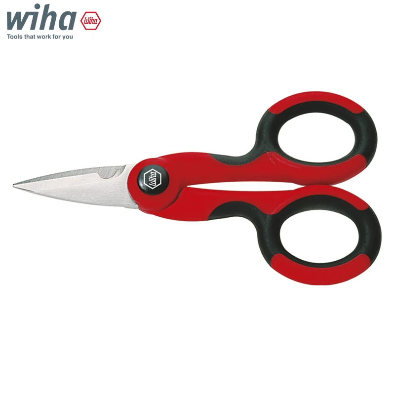 

Wiha 29420 Craftsman's Cable Cutters Stainless Steel Scissors 145mm