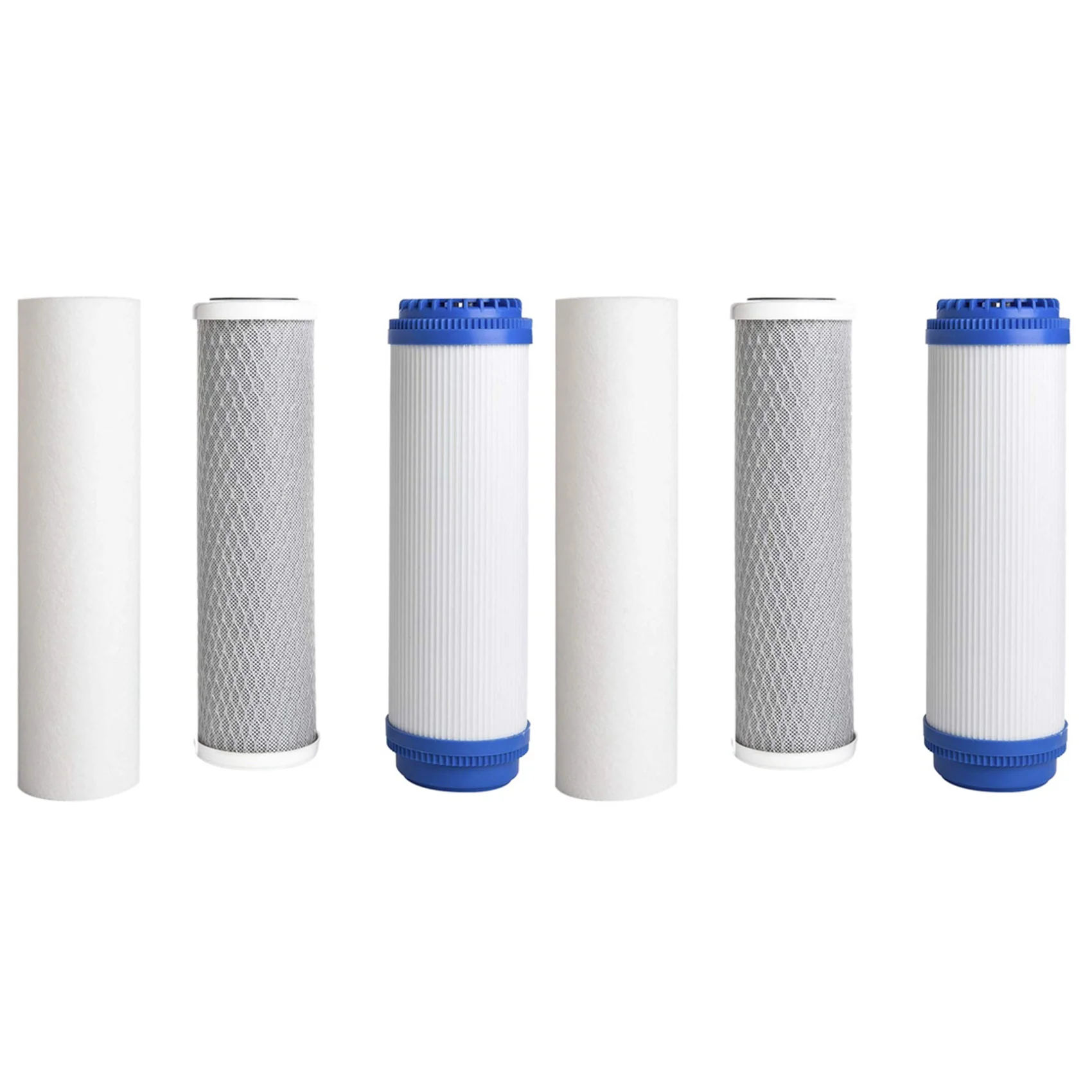 

2025 Trend 6Pcs 10Inch Filter Elements Filtration System Purify Replacement Part Universal For Water Purifier