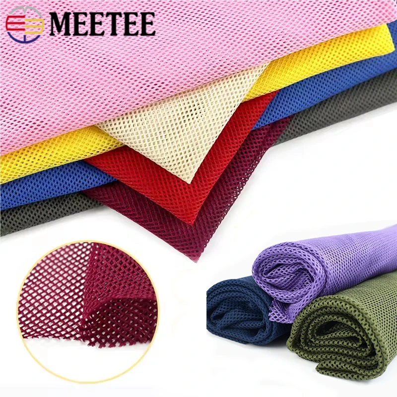 

50/100x155cm Breathable Mesh Fabric Net Cloth Low Stretch for T-shirt Sportswear Mosquito Nets Curtain DIY Sewing Accessories