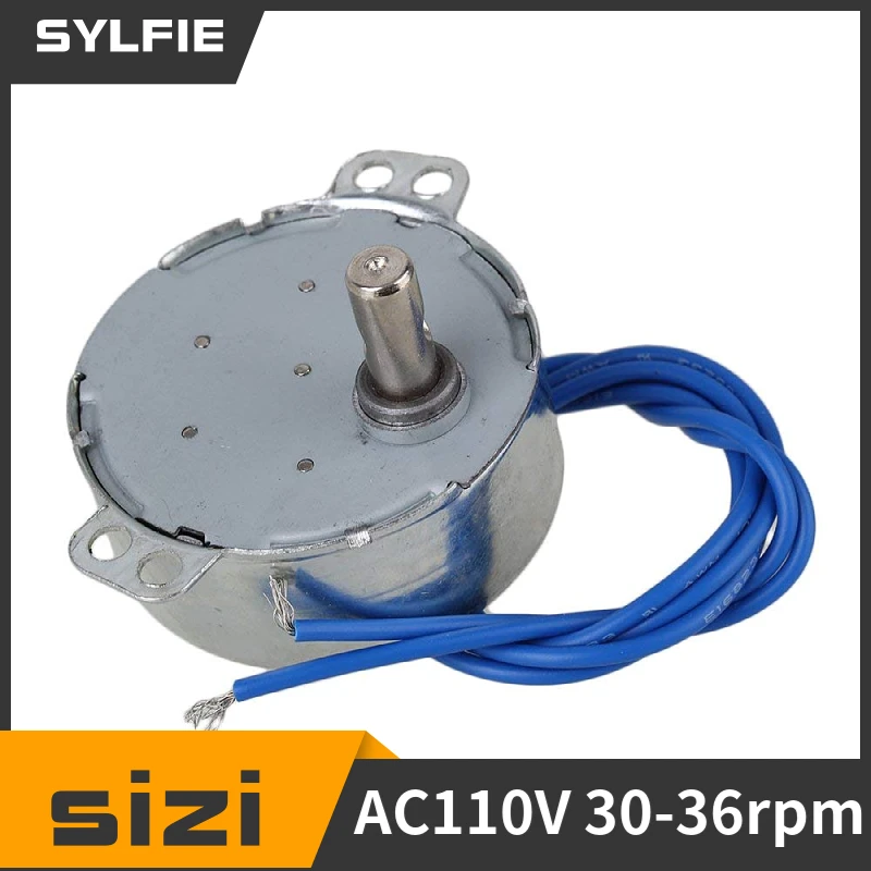 Synchronous Motor AC100-127V 30-36 r/min 50/60Hz CCW/CW 4W TYC-50