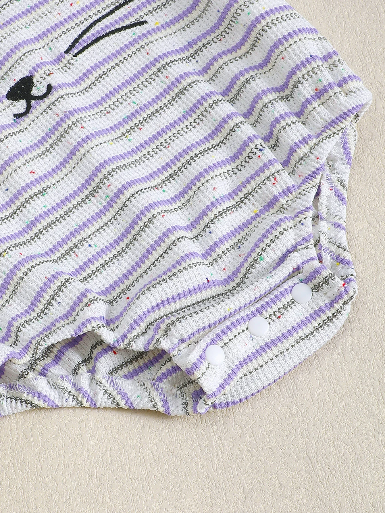 لطيف القط طويلة الأكمام نيسيي للطفل الفتيات ربيع الخريف نمط رومبير الرضع الزي #6