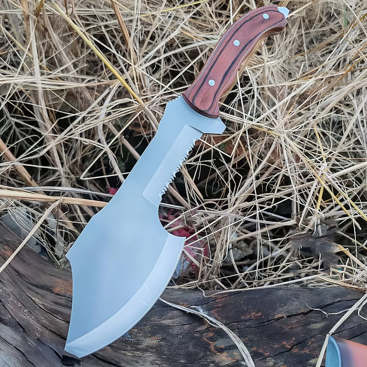 في الهواء الطلق المحمولة EDC التخييم التكتيكية قصيرة الفأس متعددة الوظائف مركبة نافذة الطوارئ كسر وتقطيع أداة