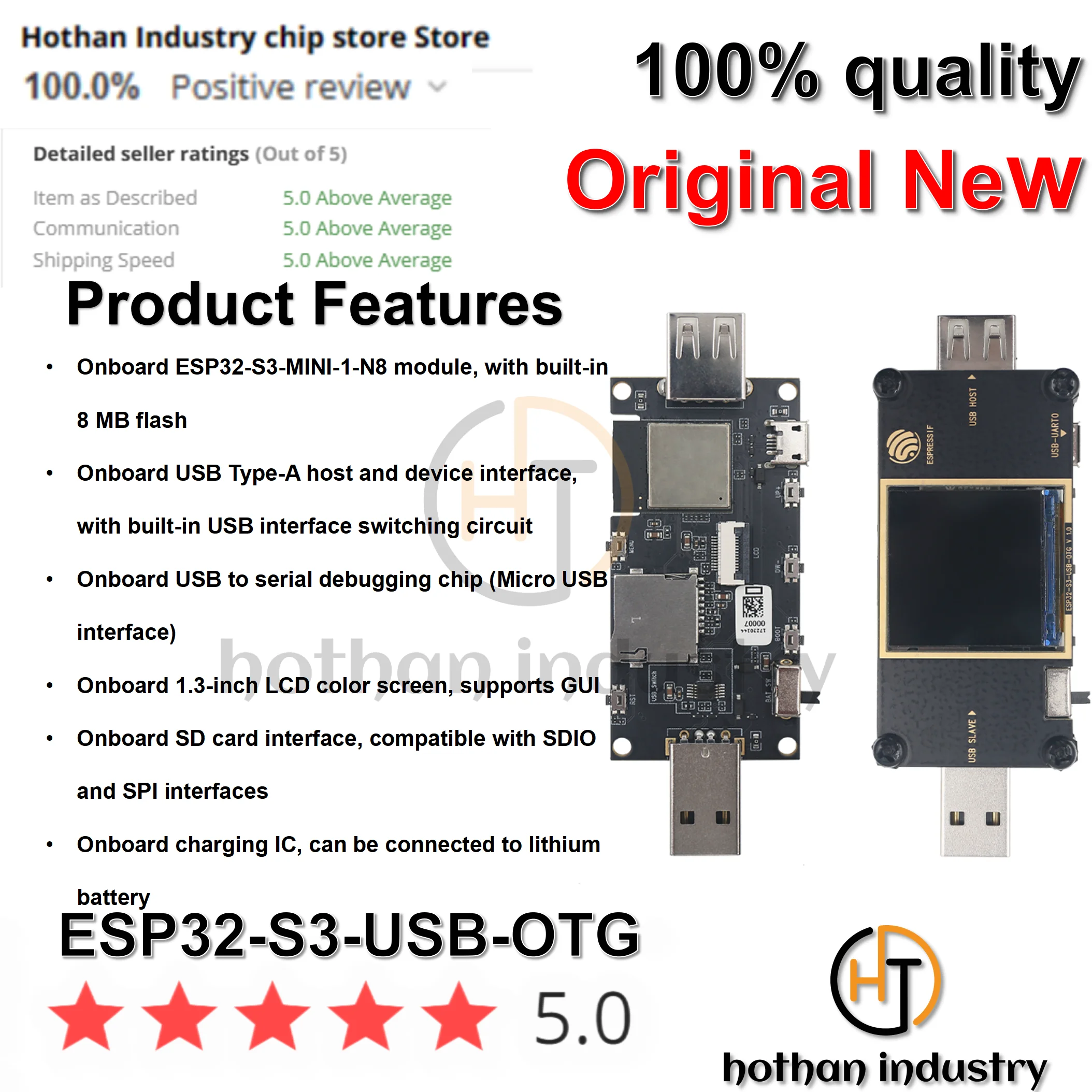 （1PCS）100% New ESP3… - image