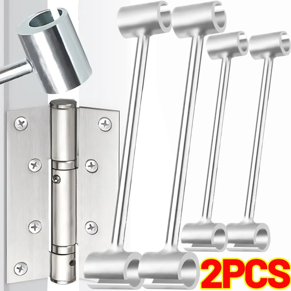 2/1 шт. ключ для регулировки зазора петли, профессиональный сверхмощный стальной инструмент для регулировки дверных петель, бытовой ключ для ремонта дверей, окон