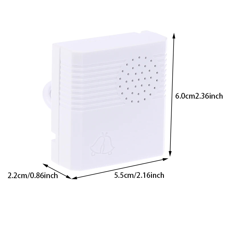 90db Access Control DoorBell Wired Door Bell DC 12V Vocal Wired Doorbell Welcome Door Bell For Access Control Kits Smart Home