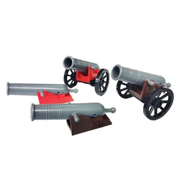 Piezas de ladrillo para figura de land force, piezas de bloques de construcción de 2527 armas, carcasas de cañón para figura, accesorio bricklink DIY, montar partículas