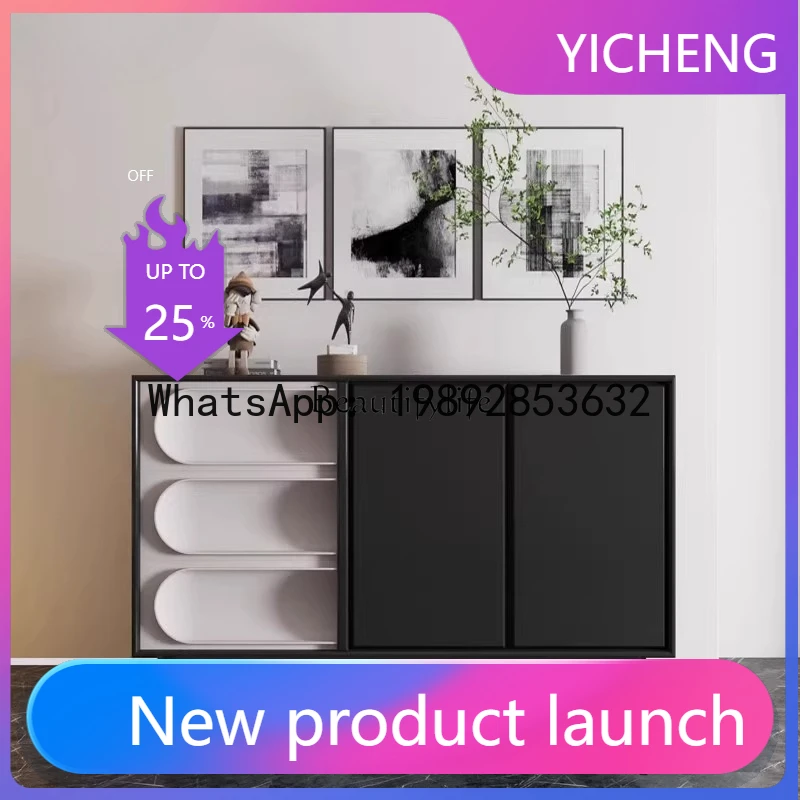 QQ -*Italian design personalized creative dining side tea cabinet entry door entrance porch locker