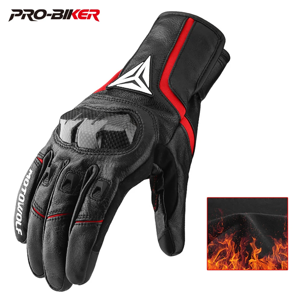 

Men's Spring Motorcycle Gloves Windproof Warm Rider Motorcycle Equipment Fall Prevention Waterproof For Cross-country Riding