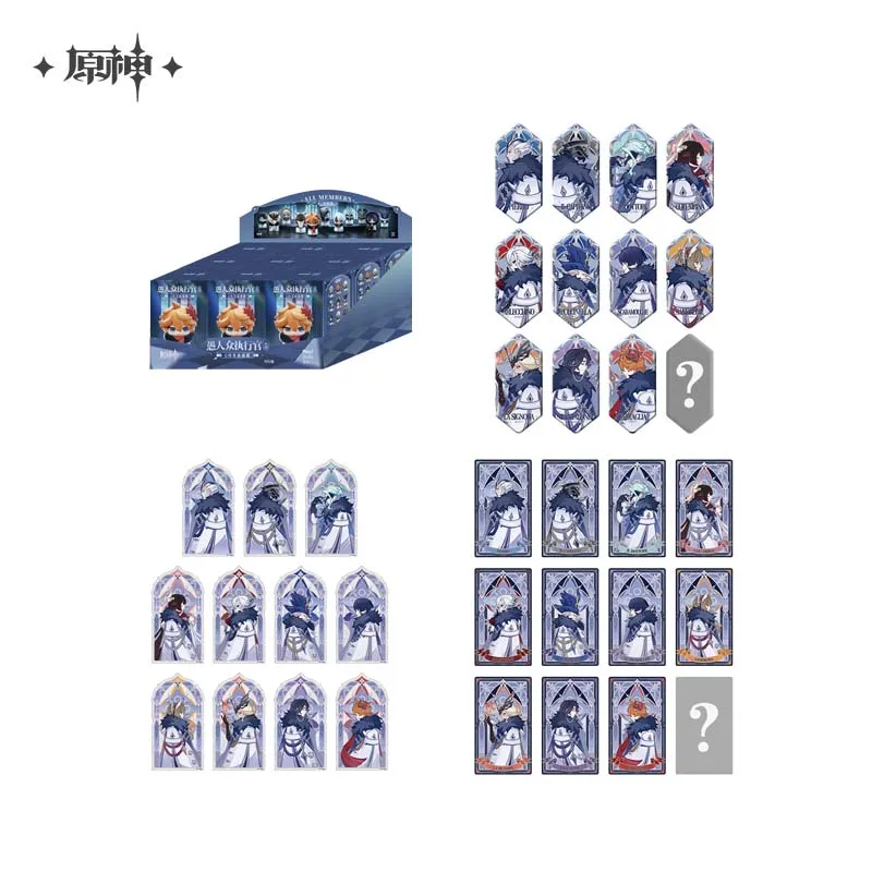 

Presale Sunsyea Genshin Impact Official Merch miHoYo Original SHYQY Fatui Series Acrylic Stand Badge