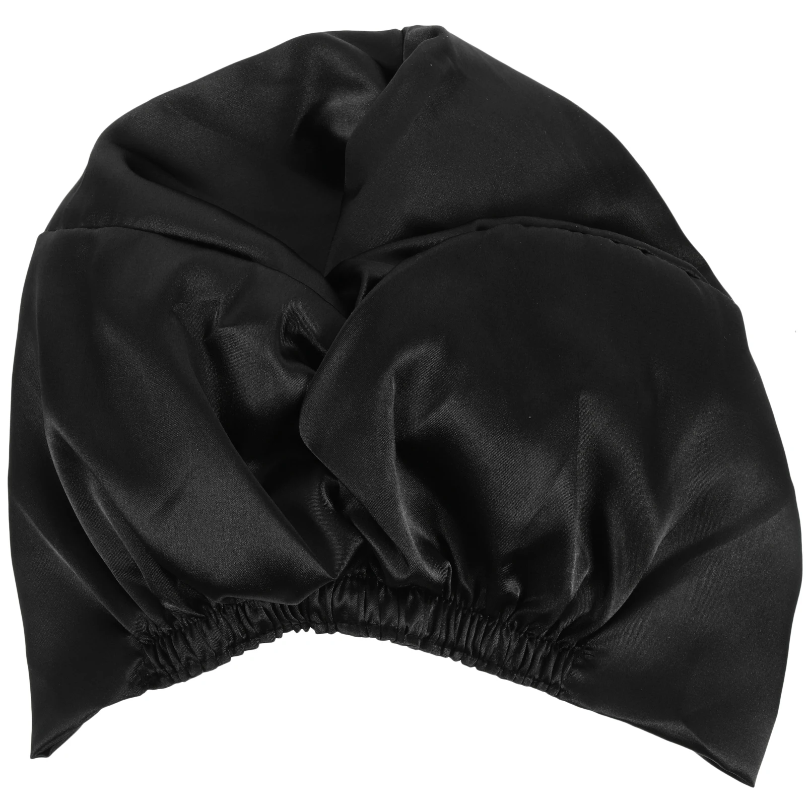 

Hair Cap Women Bonnet Supple Double Layers Sleeping Protection Home Use Premium Material Elastic