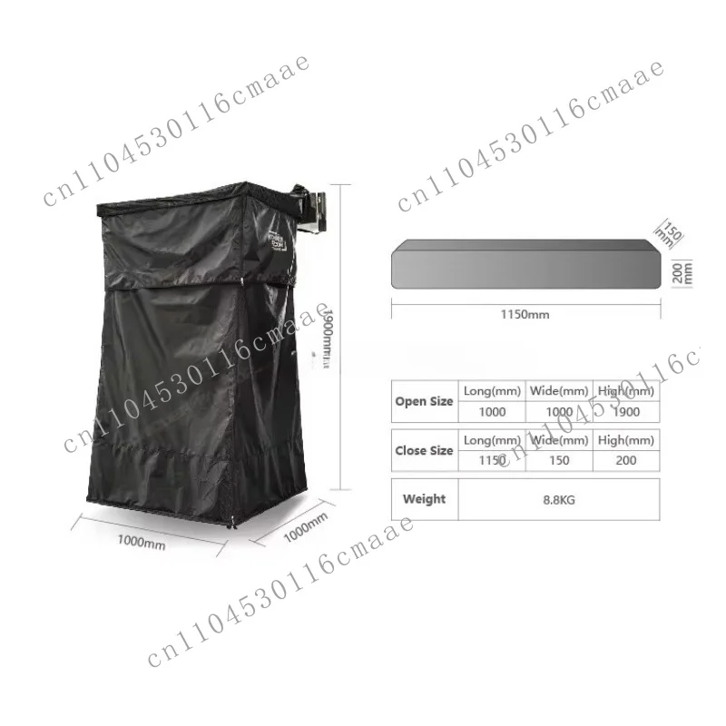 Foldable waterproof shower tent Outdoor toilet Privacy awning