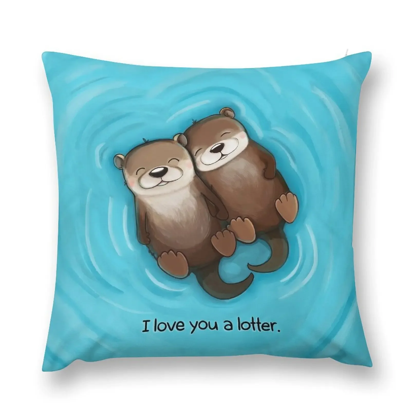 

I Love You a Lotter Throw Pillow Decorative Cushions For Luxury Sofa Embroidered Cushion Cover pillow