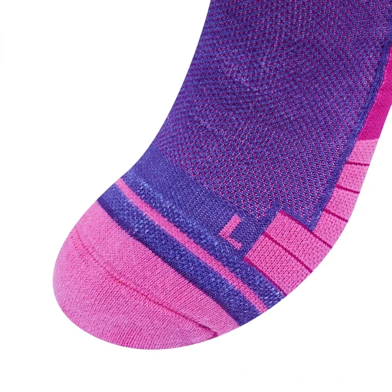 QIAODAN Kaus Kaki Katun untuk Pria 2025 Kaus Kaki Fashion Atletik Lari Kualitas Tinggi Sejuk Basket Musim Dingin Baru XWF35231805