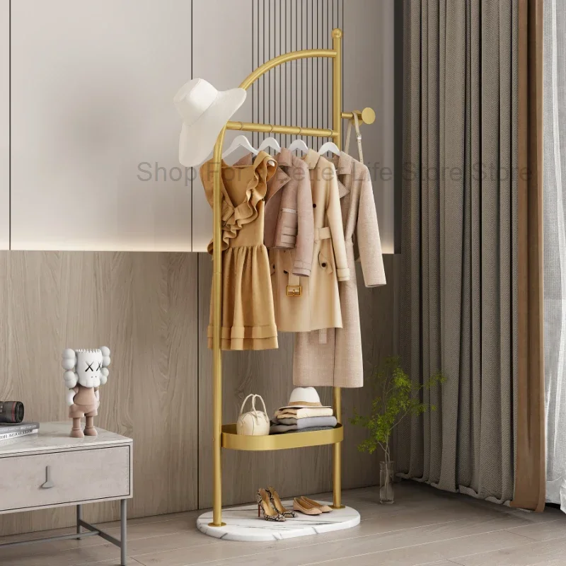 

Shoes Stand Coat Racks Clothes Hangers Wall Bedroom Boutique Coat Racks Closet Living Room Floor Shelf Percha De Pie Furniture