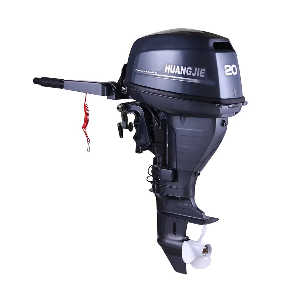 Outboard Motors Huangjie Boat Motors Outboard 20HP 4 Stroke Engines Sea Doo Boat Accessories Marine Motor fuera de borda 20 hp