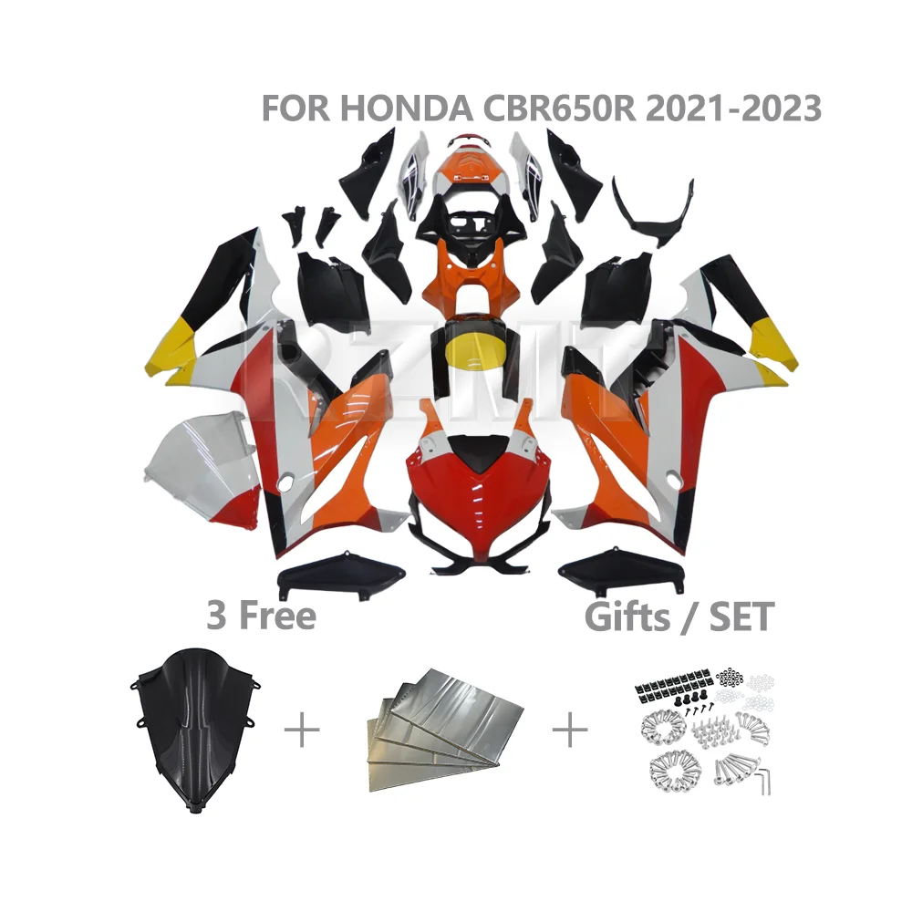 

Для HONDA CBR650R 2021-2023 CBR 650R 650CC обтекатель мотоцикла индивидуальный комплект обтекателей кузова ABS пластик впрыск H0622-103a