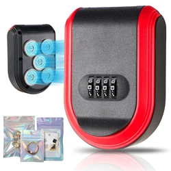 Magnetic Key Box for Under Car With 5 Magnet,Magnet Key Box Hide a key Outside Magnetic Key Hider for Hiding for Vehicles