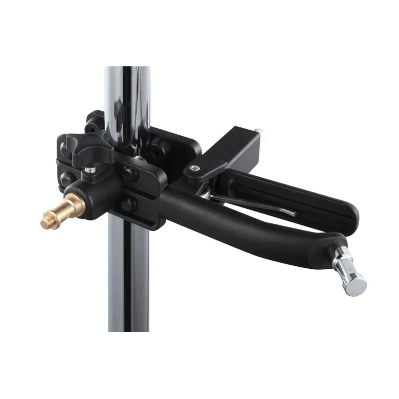 Robust Swivelling ''C'' Clamp Metal Gravity Cast Clamp for Film Photographic Clamp Payload 10kg Round Pattern Pipe