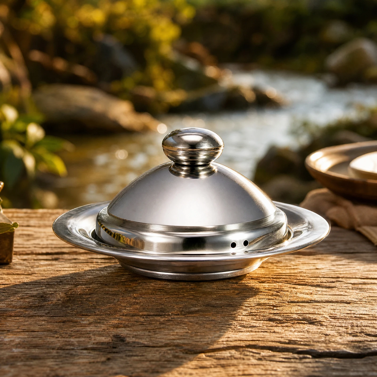 Stainless Steel Tagine Versatile Cooking Pot with Domed Lid Cookware Long-Lasting for Home Cooks, Simmered Dishes