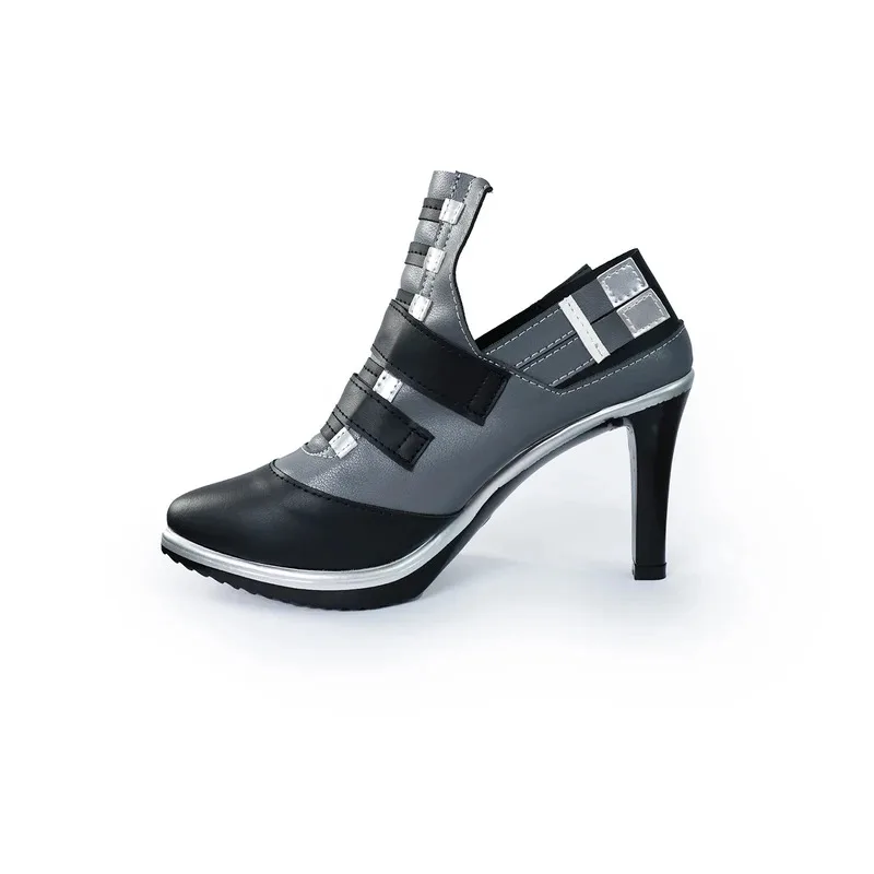 

2025 11 Zenless Zone Zero Tsukishiro Yanagi Обувь для косплея Хэллоуин Карнавальные аксессуары для вечеринок Сапоги