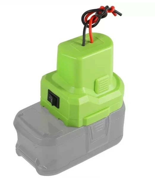 18V to12V Step Down Converter For Ryobi18V Li-ion Battery Power Wheel Adapter Voltage Reducer Transformer with Cigarette Lighter