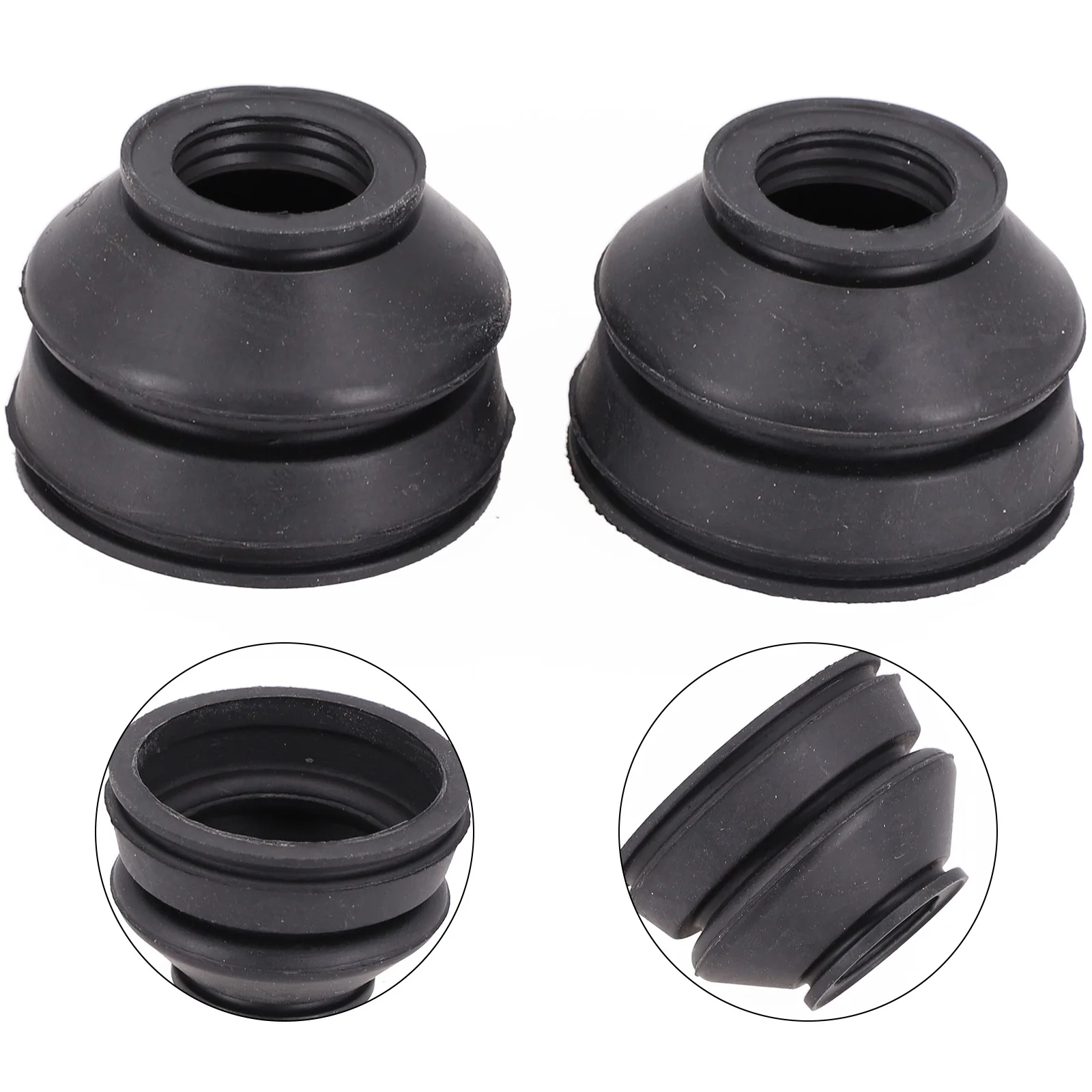 Suspension Replacement Rubber Dust Boot Covers for Ball Joints Flexible Design Minimizing Wear and Suspension Pulls