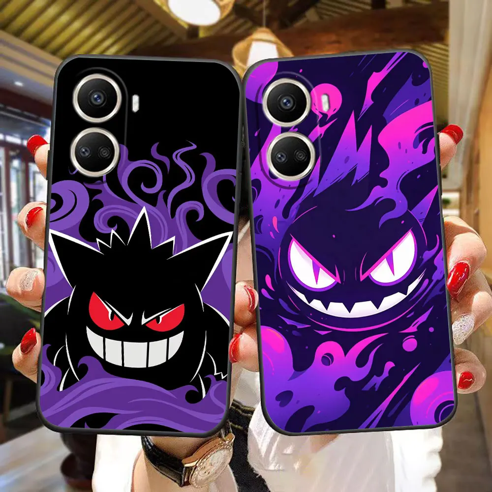 أنيمي P-Pokemon Geng Ghost جراب هاتف لهواوي نوفا 3I 7I 8I 9 P30 الشرف 400 20 90 X6B X7A X7B X7D X9D X8B X9 X9B X9A حافظة من البولي يوريثان #1