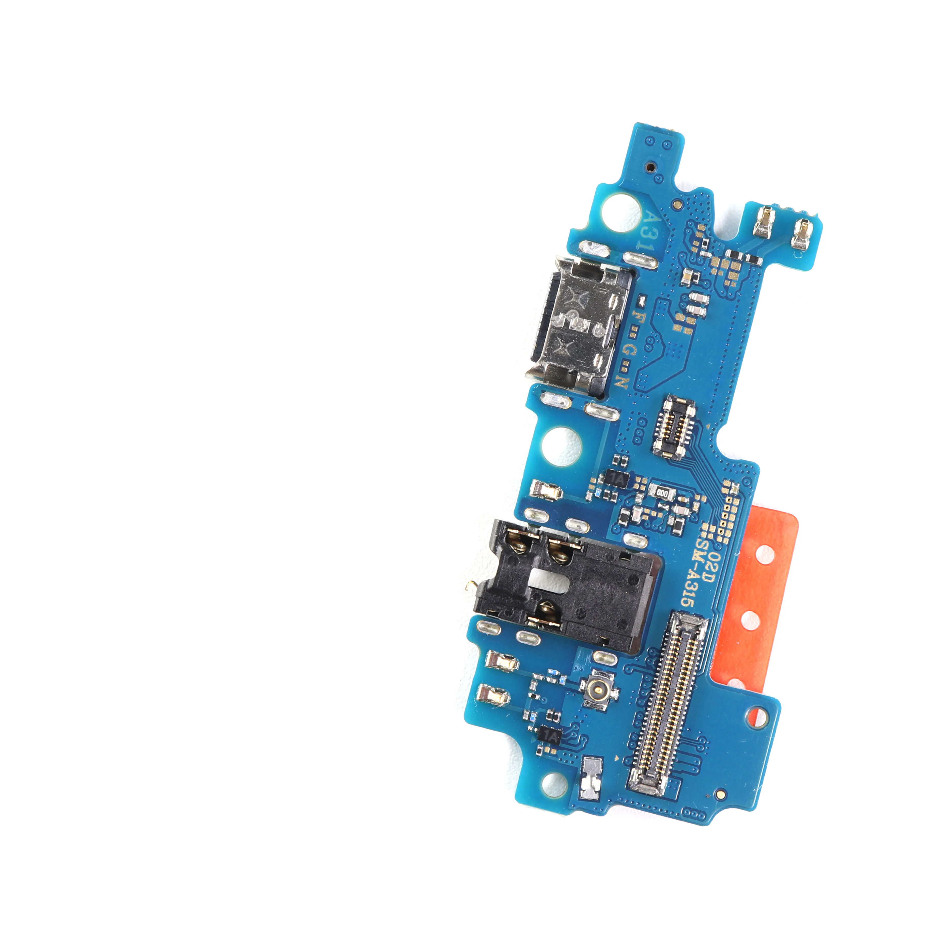 USB Charger Port Dock Board For Samsung A31 A315F A315G A315N A315 Phone Charging Connector Plate Jack Flex Cable With IC
