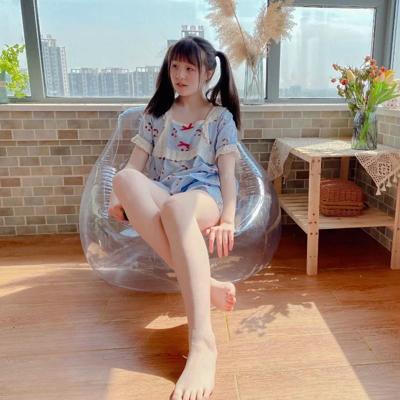 

Transparent Inflatable Sofa, Creative Lazy Chair for Indoor/Outdoor Use, Photography Prop, DIY Storage, Modern Seating Solution