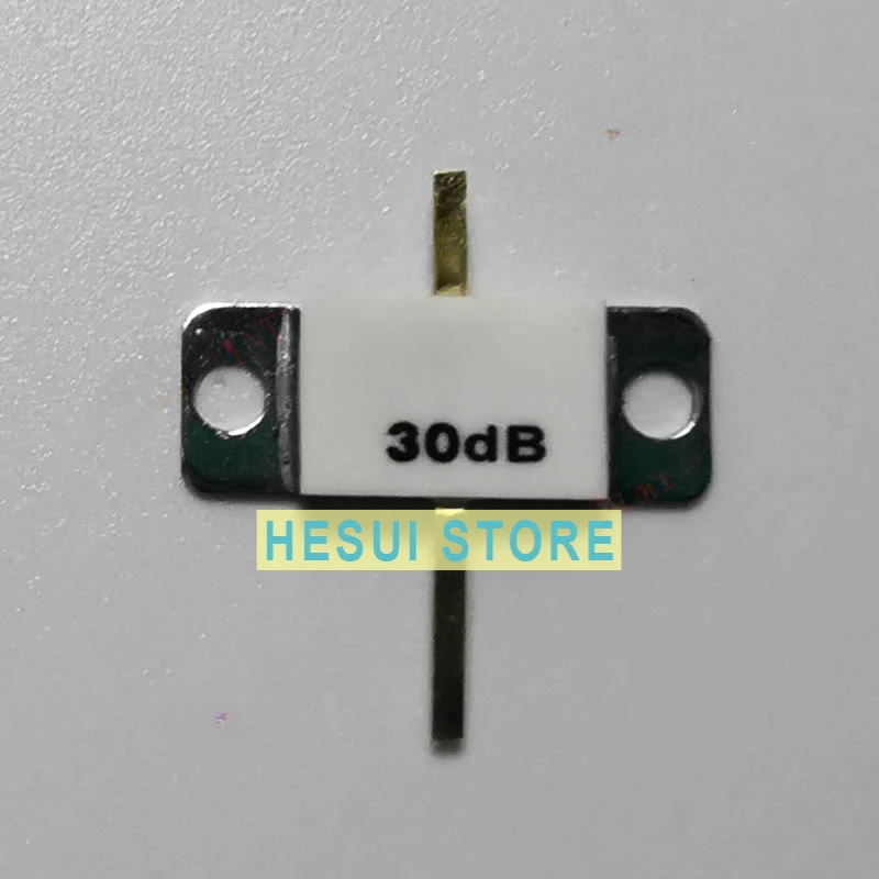 30dB 60W DC- 2GHz RF attenuator ตัวต้านทาน RF หน้าแปลนตัวต้านทาน High power RF terminal attenuator ไมโครเวฟ power attenuator