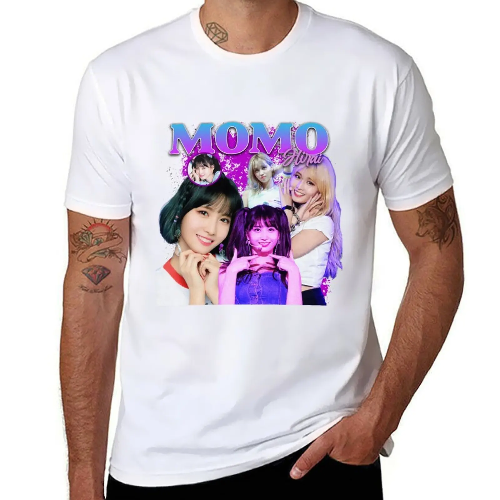 

Momo Vintage T-Shirt t shirts for man cotton man t shirts for men T-Shirt