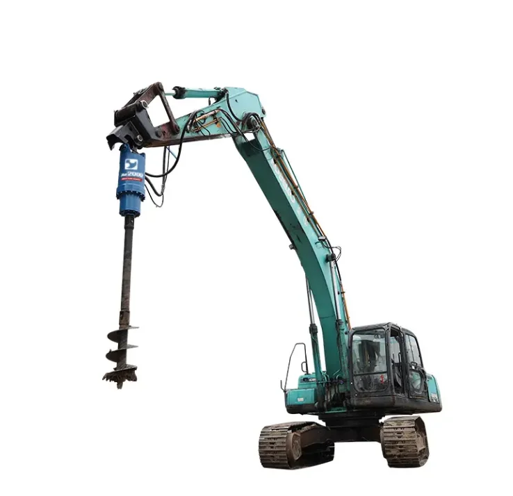 Mini Earth Auger Drive Excavator Drilling Machine Drill Auger for Planting Trees Ground Hole Machines Hydraulic