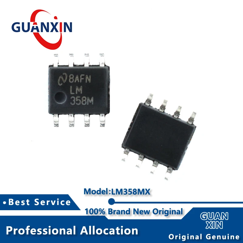 100% New  LM358MX Markin LM358M SOIC-8  LM358