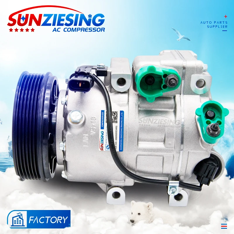 For A/C air conditioning compressor Hyundai Genesis 3.8L 2009-2014 977013M000 97701-3M000 977013M001 97701-3M001