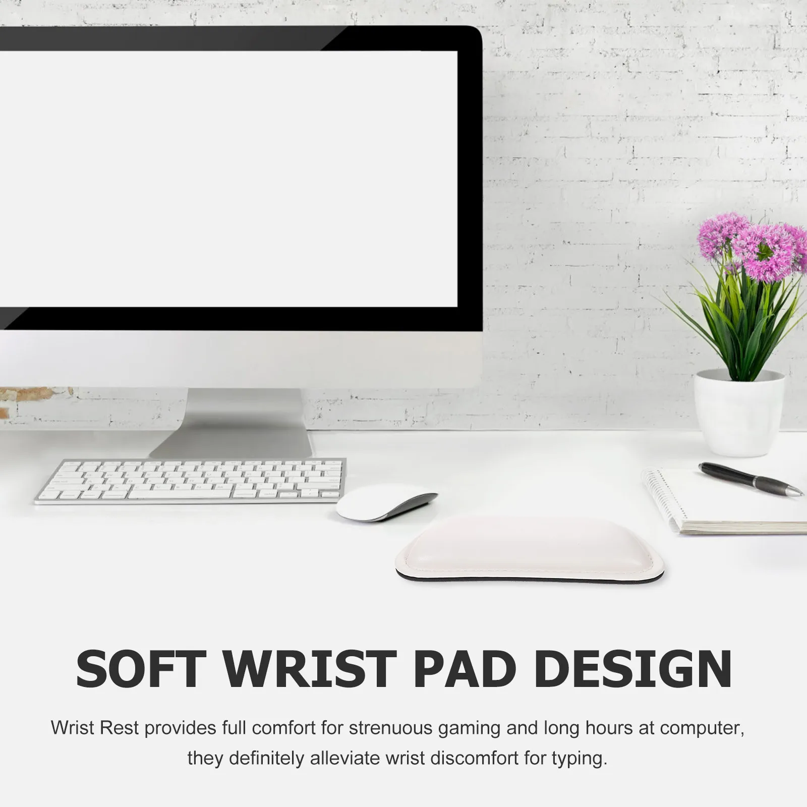 

Wrist Rest Pad For Computer Cortex Mouse Pad Hand Holder Mouse Keyboard Support Non-Slip Office Hand Comfort Relief Tool