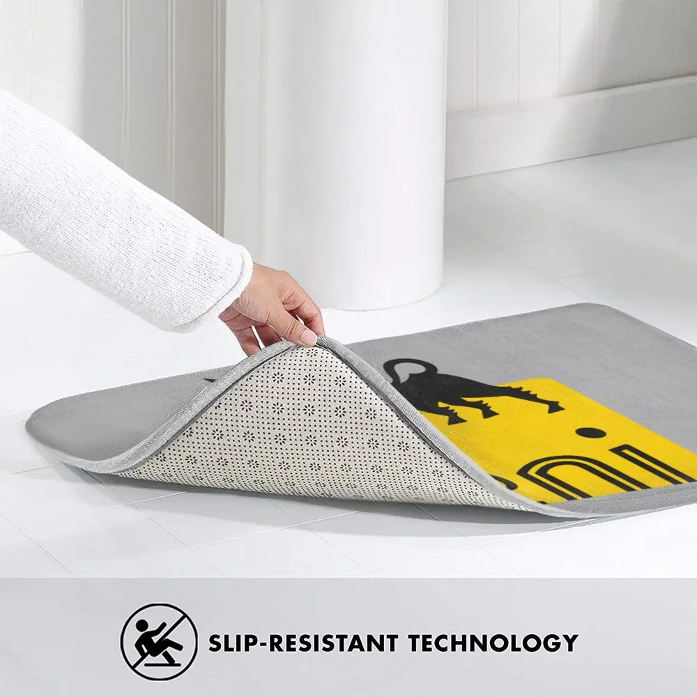 جديد ENI ممسحة الكلمة حصيرة المنزل سوبر لينة ماصة أبواب الحمامات حصيرة باب مدخل حصيرة