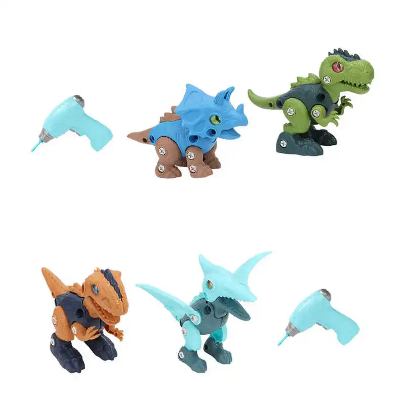 Bricks Toys Dinosaur Assemble Toy Develop Hand On Ability Educational Take Apart Animal Toys for Kids